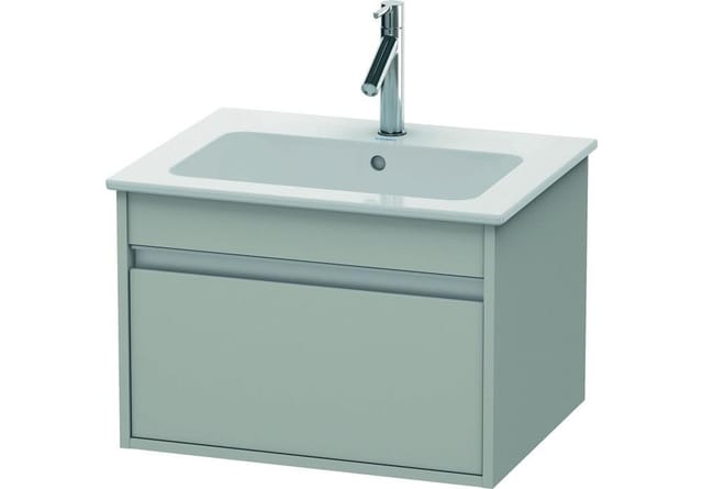 Duravit Waschtischunterschrank Ketho 60x47,5cm, betongr ma, 1 Ausz., wandhängend