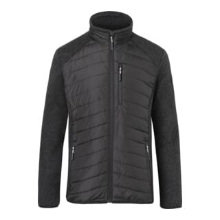 Kübler Hybridjacke schwarz/dunkelgrau XXL