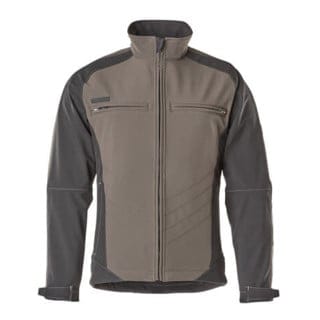 Mascot Dresden Soft Shell Jacke Größe 4XL, dunkelanthrazit/schwarz
