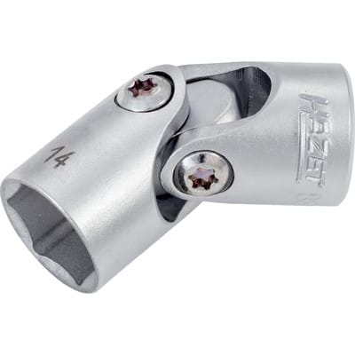 HAZET 6-Kant-Gelenk-Steckschlüssel-Einsatz 880G-14 s: 14 mm Vierkant hohl 10 mm (3/8")