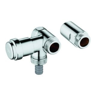 Grohe WAS-Ventil Batterie 3/4", chrom, Anschluss links