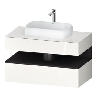 Duravit Waschtischunterschrank Qatego 100x55x60cm, gra m/we g, Pl, 1 Kast