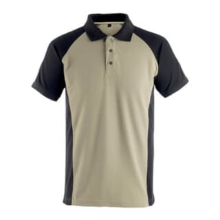 Mascot Bottrop Polo-shirt Größe 3XL, hellkhaki/schwarz