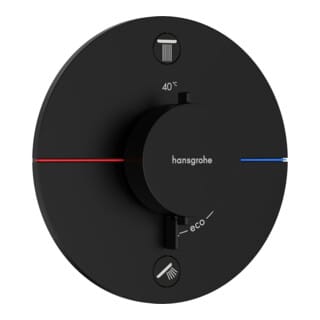hansgrohe Thermostat ShowerSelect Comfort S UP, f 2 Verb, m Kom EN 1717, matt-sw