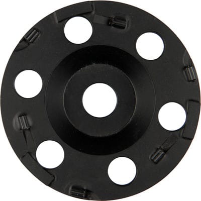 Klingspor DS 900PKD Diamantschleifteller 180 x 5 x 22,23 mm 8 Segmente 5 x 3,5 mm PKD - Polykristalliner Diamant