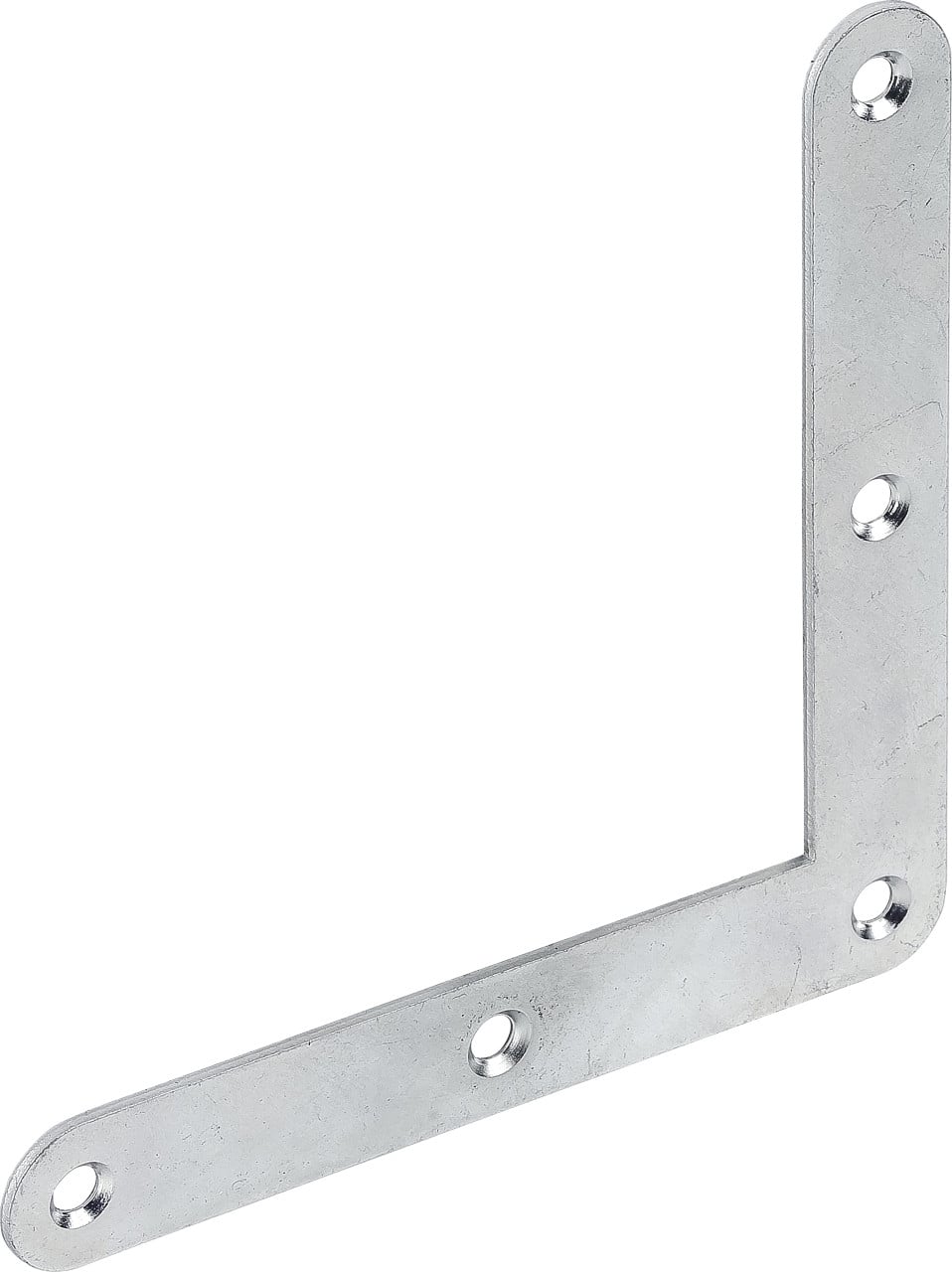 Vormann - Tür-Eckwinkel l 120 x h 120mm Enden abgerundet Stahl verzinkt