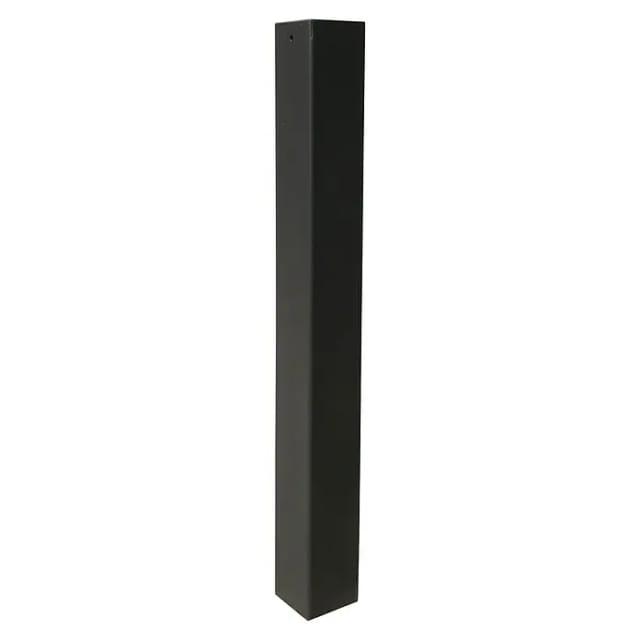 Schake Stilpoller aus Vierkantrohr 100x100mm + Flachkopf, ca 900mm Überflur, beschichtet, ortsfest zum Einbetonieren