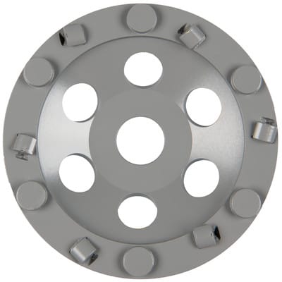 Klingspor DS 650PKD Diamantschleifteller 125 x 13 x 22,23 mm 6 Segmente 13 x 3,6 mm PKD - Polykristalliner Diamant