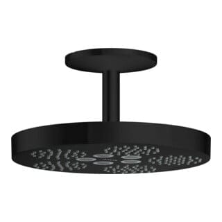 hansgrohe Kopfbrause Axor One mit Deckenanschluss, 1jet, mattschwarz