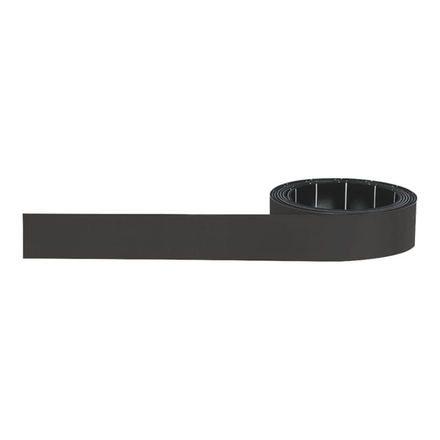 Magnetoplan magnetoflex-Band, schwarz, 15 mm x 1 m