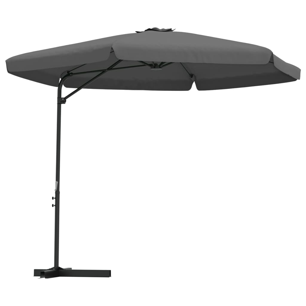 Maison Exclusive - Sonnenschirm Mit Stahlmast 300 Cm Anthrazit