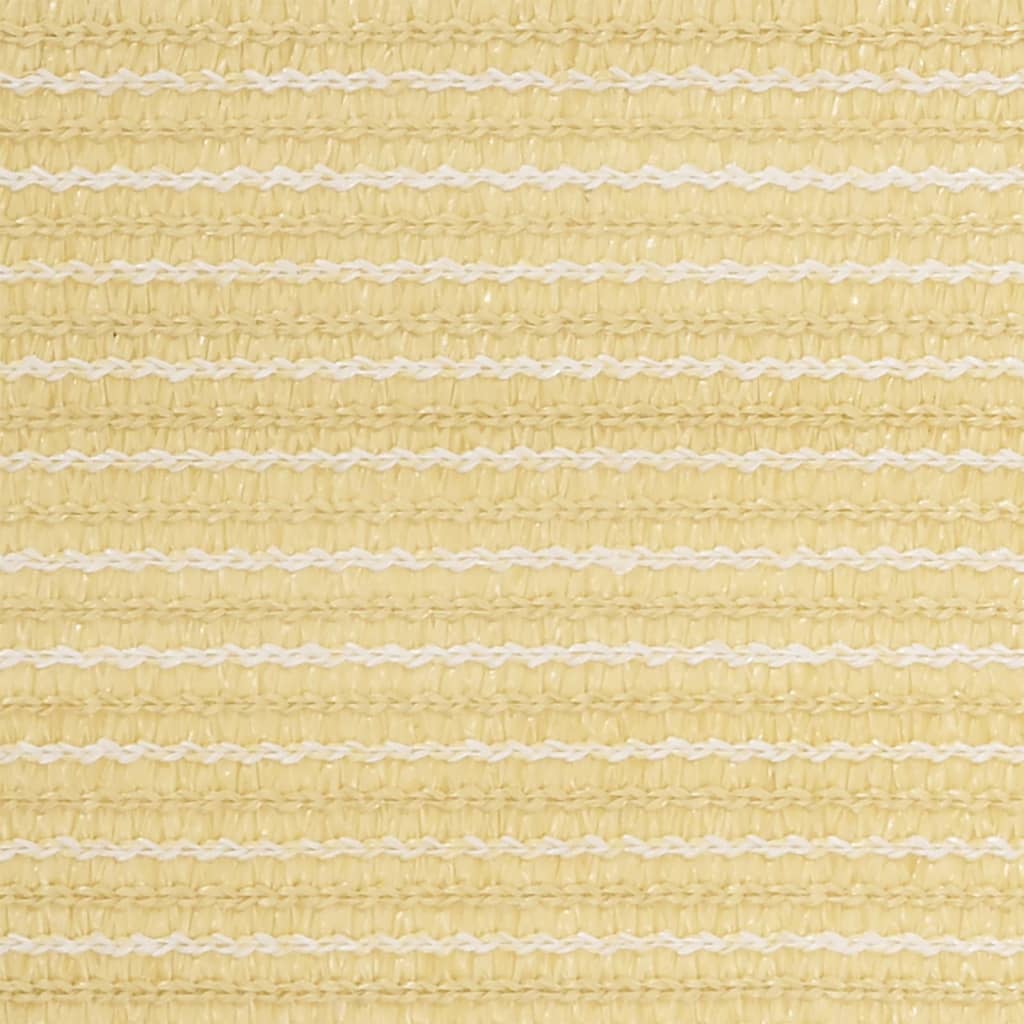 Maison Exclusive - Balkon-sichtschutz Beige 120x400 Cm Hdpe