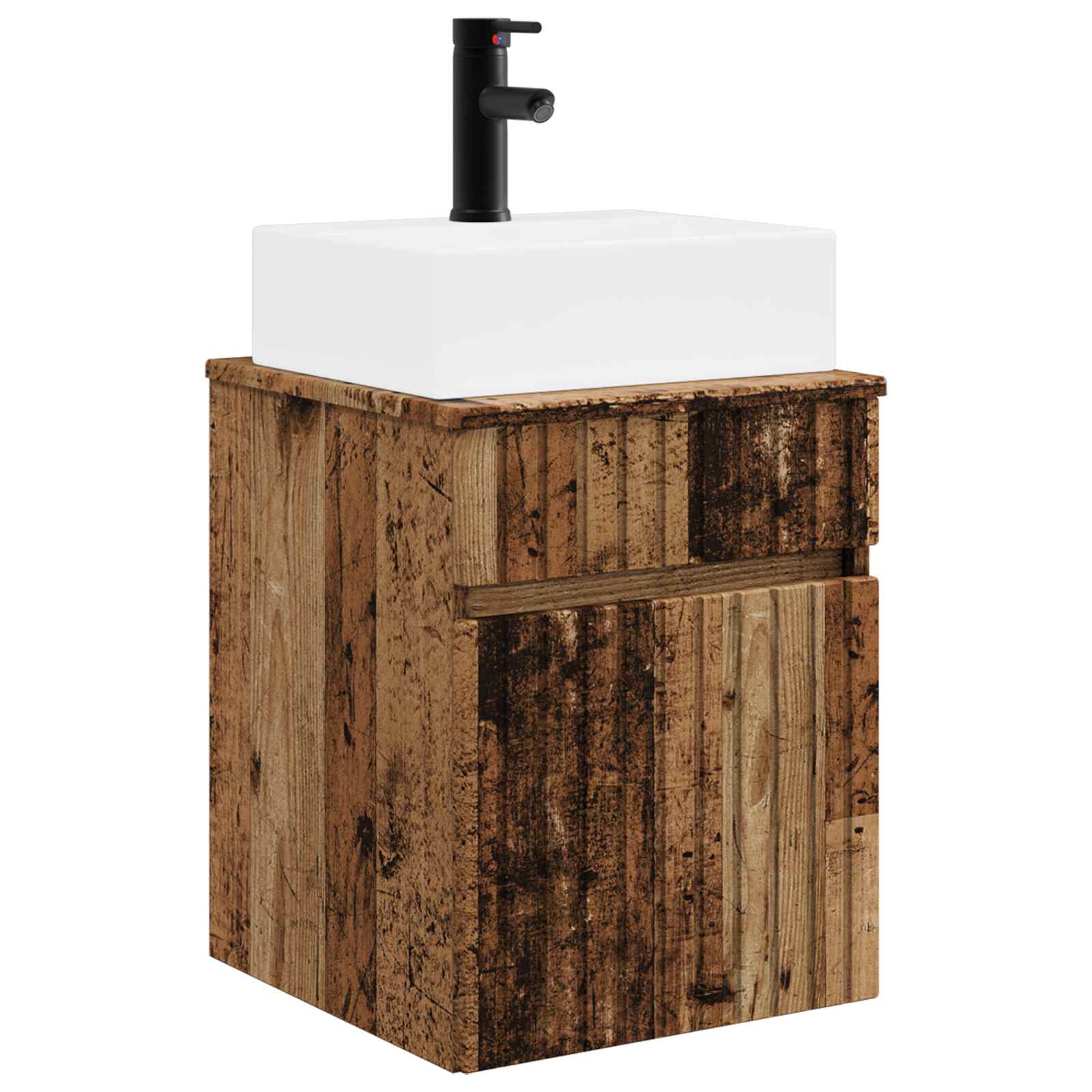 Maison Exclusive - Wandmontierter Waschbecken Vanity Altholz 39 X