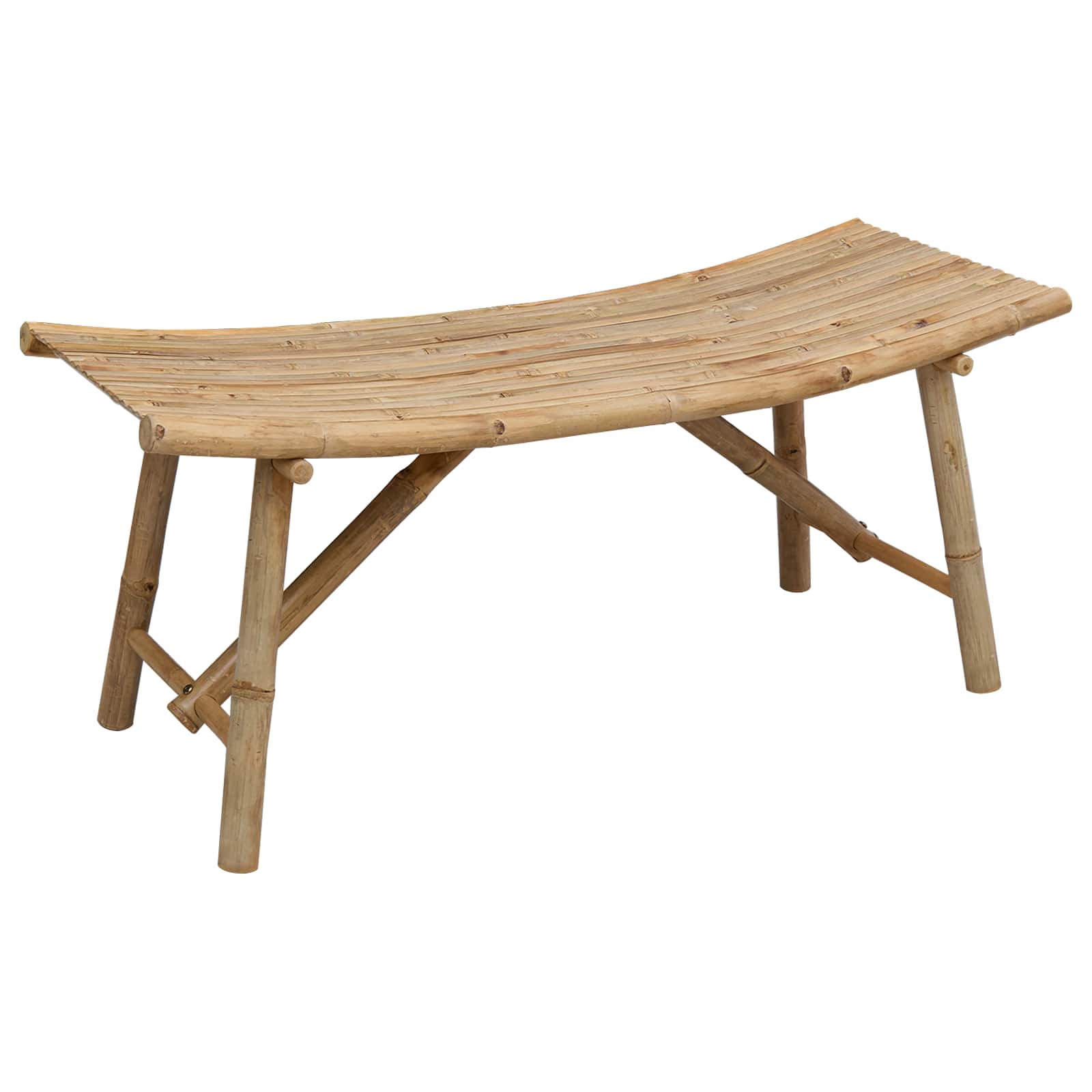 Maison Exclusive - Gartenbank 110 X 45 X 50 Cm Bambus Natur Recht