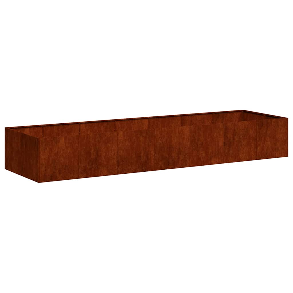 Maison Exclusive - Pflanzkübel Rostig 280x80x40 Cm Wetterfester S