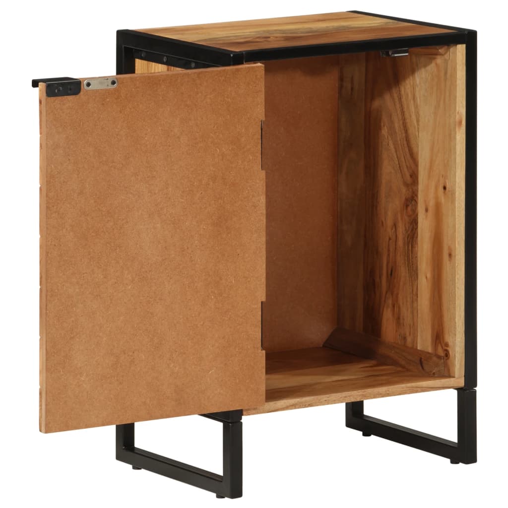 Maison Exclusive - Badschrank 40x30x60 Cm Massivholz Akazie Und E