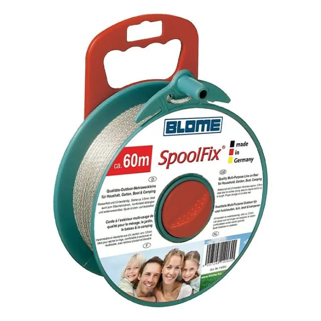 Blome Wäscheleine Spoolfix 60 m lang