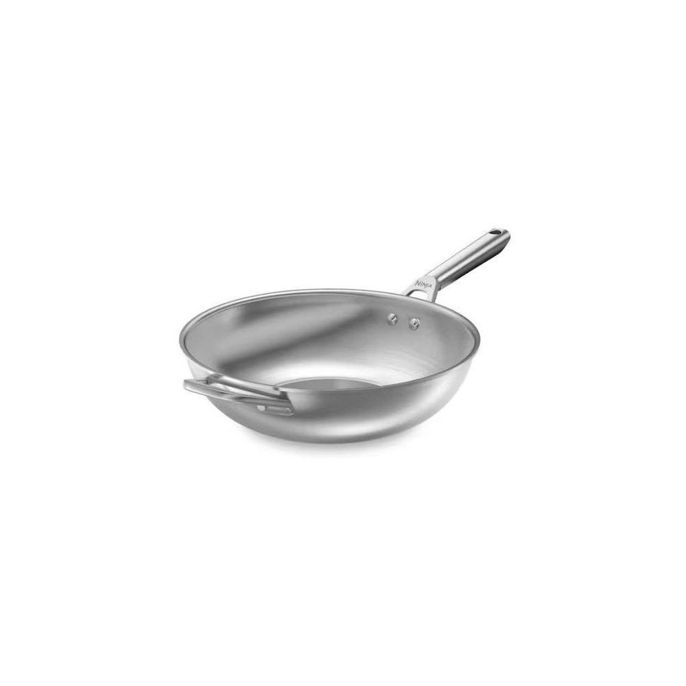 Wok Ninja Everclad C90928eui 28 Cm Dreilagiger Edelstahl Induktion