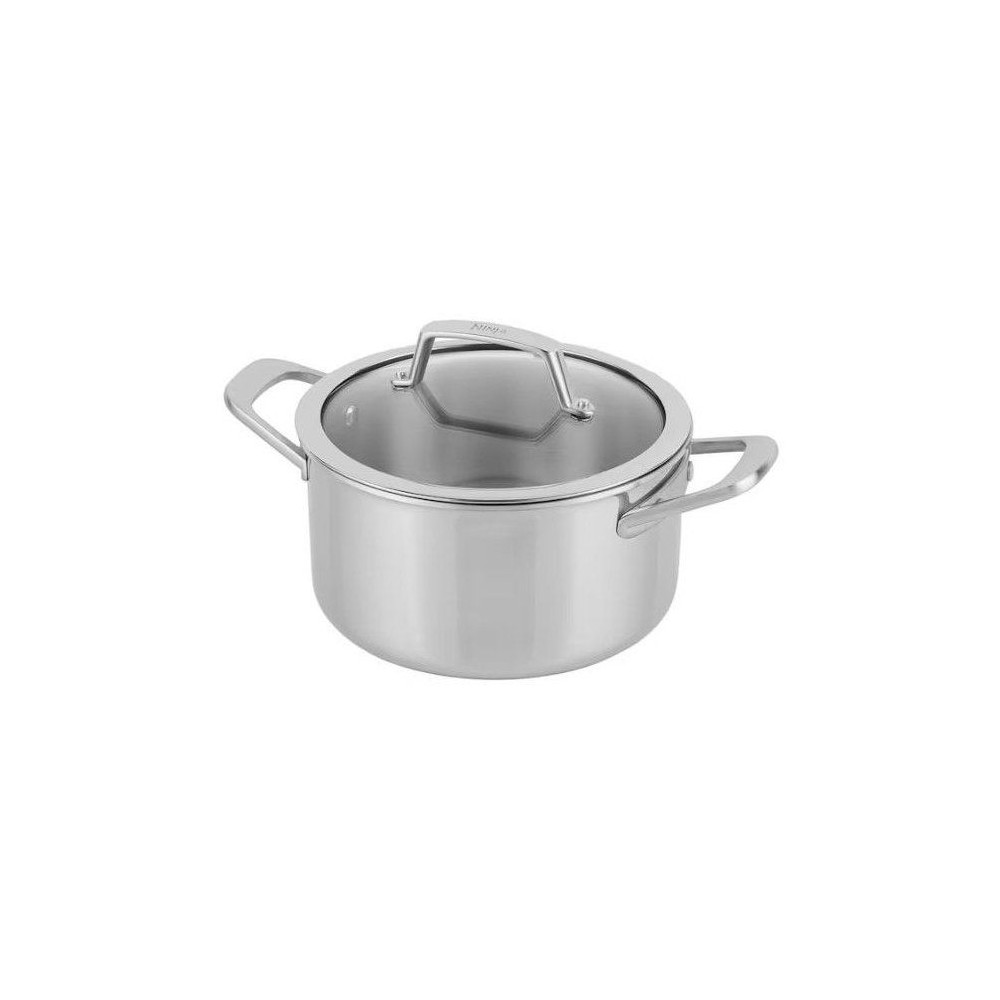 Ninja Everclad C90422eui Kochtopf 22 Cm Aus Edelstahl Mit Deckel, Induktion, Backofenfest Bis 300 °c