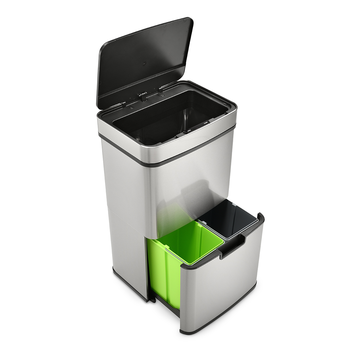 Svita Sensor-mülleimer 62l Edelstahl Mülleimer Mit Sensor Abfalleimer