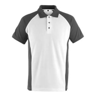 Mascot Bottrop Polo-shirt Größe 3XL, weiss/dunkelanthrazit
