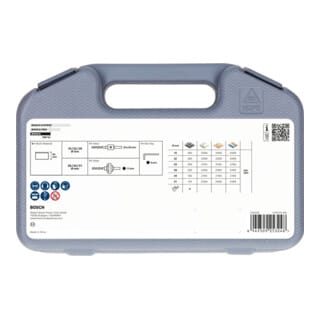 Bosch Multi Material Lochsägen-Set mit Gewinde, 19; 22; 29; 38; 44; 51 x 40 mm