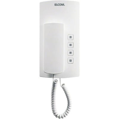 Elcom Audio-Haustelefon i2-Bus, weiß BHT-200 ws
