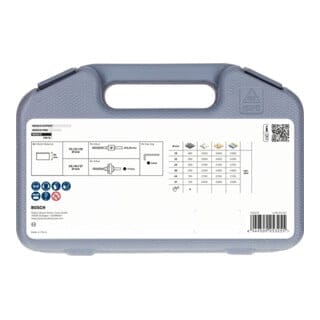 Bosch Multi Material Lochsägen-Set mit Gewinde, 19; 22; 29; 38; 44; 57 x 40 mm