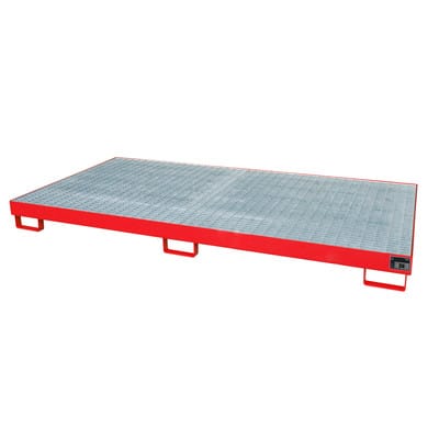 Bauer Südlohn Regalwanne RW-GR 2700-1, lackiert, Feuerrot