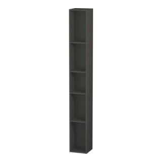 Duravit Regalelement L-Cube 18x18x140cm, 5 Fäch., vert, graphit matt