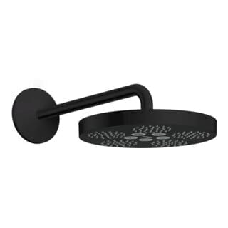 hansgrohe Kopfbrause Axor One mit Brausearm, 1jet, mattschwarz