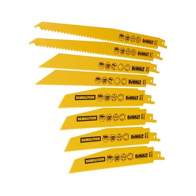 DEWALT Säbelsägeblätter BIM, Set 8-tlg.