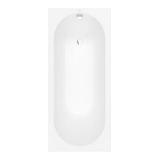 V&B Rechteck-Badewanne Oberon 170x75cm, stone white