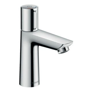 hansgrohe Waschtisch-Einhebelmischer 110 Talis Sel. E mit Zugstangen-Ablaufgarnitur, chrom