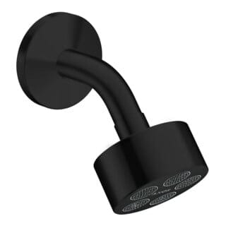 hansgrohe Kopfbrause Axor One 75 1j EcoSm. mit Brausearm, mattschwarz