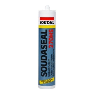 Soudal Dichtungsmasse Soudaseal 270HS schwarz 435 g/290 ml