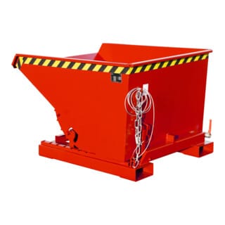 Bauer Südlohn Spänebehälter EXPO-E 600, lackiert, Feuerrot