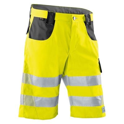Kübler PSA Reflectiq Shorts 2307 warngelb/anthrazit 62