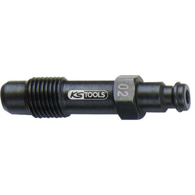 KS Tools Glühkerzen Adapter, M12x1,25 mit Außengewinde, Länge 55 mm
