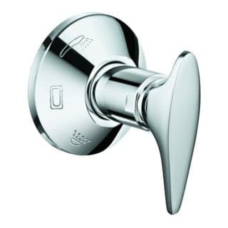 Grohe Umstellhebel 45068 mit Rosette chrom