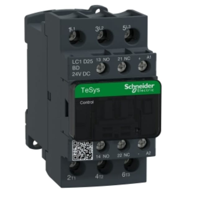 Schneider Electric Leistungsschütz 25A 24VDC LC1D25BD