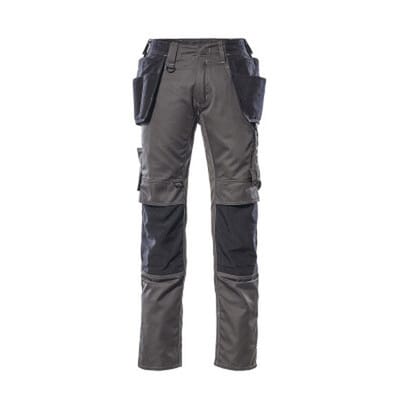 Mascot Hose mit Hängetaschen, geringes Gewicht Hose Größe 82C46, dunkelanthrazit/schwarz