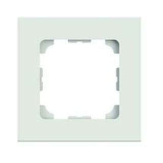 Telegärtner Rahmen 81x81mm 1fach,alpinweiss 100000507