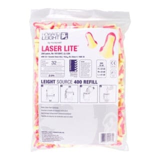 Gehörschutzstöpsel Laser Lite EN 352-2 SNR 35 dB Nachfüllpack 200 PA/Pk.