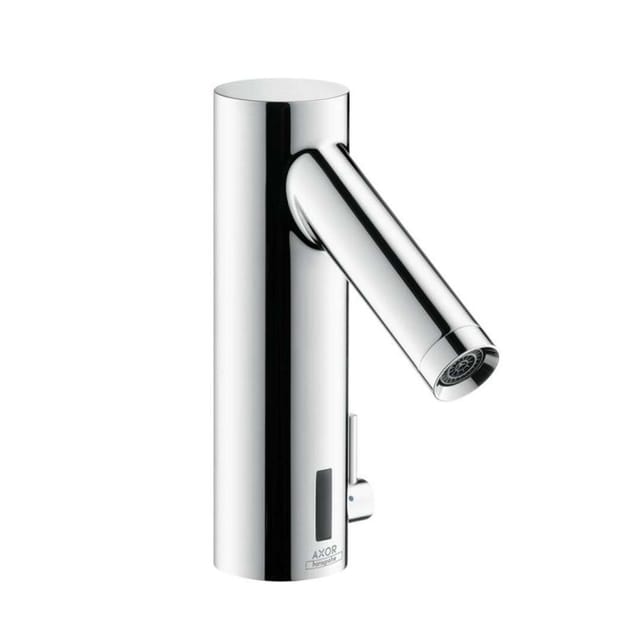 hansgrohe Elektronischer Waschtischmischer Axor Starck m Temperaturregl., Batteriebetr., chrom