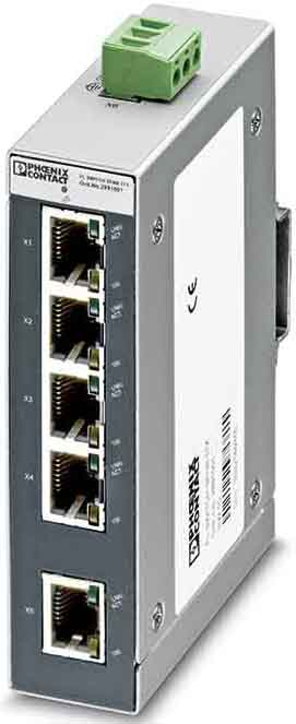 Phoenix Contact Netzwerk Switch 5 TP-RJ45 FL SFNB 5TX