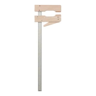 kwb PROFI Schnellspannzwingen aus Holz, 400 x 110 mm