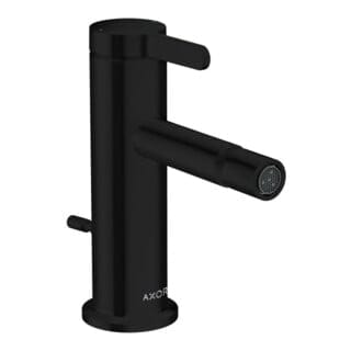 hansgrohe Bidet-Einhebelmischer Axor One Ausl. 113mm, m Zugst.Abl.Gar., matt-sw