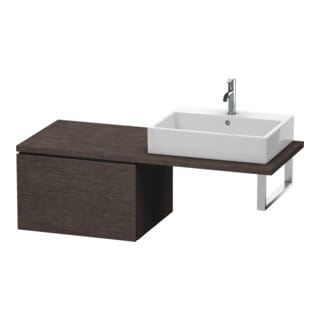 Duravit Unterschrank L-Cube 62x54,7cm, Ei dkl. geb., f Kons, 1 Ausz.