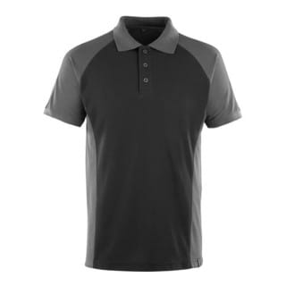 Mascot Bottrop Polo-shirt Größe 4XL, schwarz/dunkelanthrazit